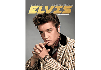 Elvis - 2021 Unofficial Calendar - A3-as naptár