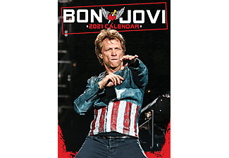 Bon Jovi - 2021 Unofficial Calendar - A3-as naptár