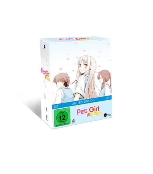 Anime-Box-Set: Drei Anime-Charaktere auf dem Cover, weißer Hintergrund.
