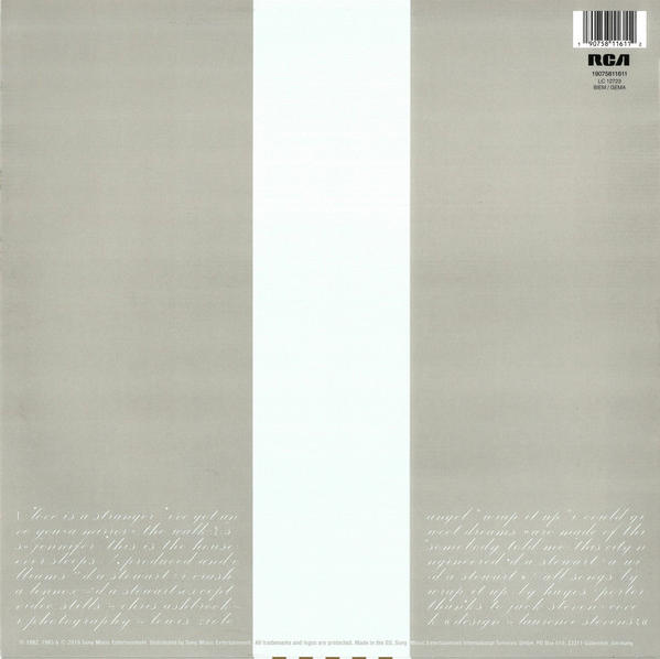 Album borító fehér középső sávval és szöveggel. RCA logó látható.