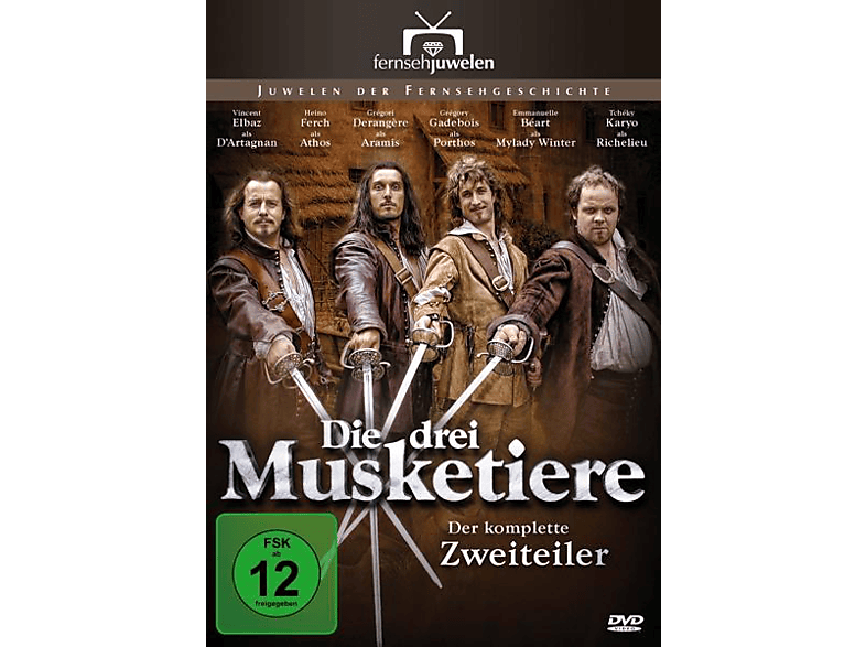 Die drei Musketiere-Der komplette Zweiteiler DVD