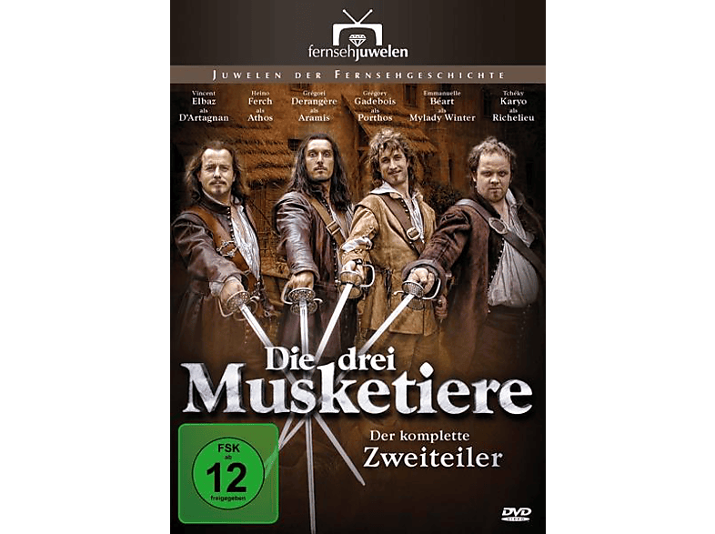 Zweiteiler Musketiere-Der drei komplette Die DVD