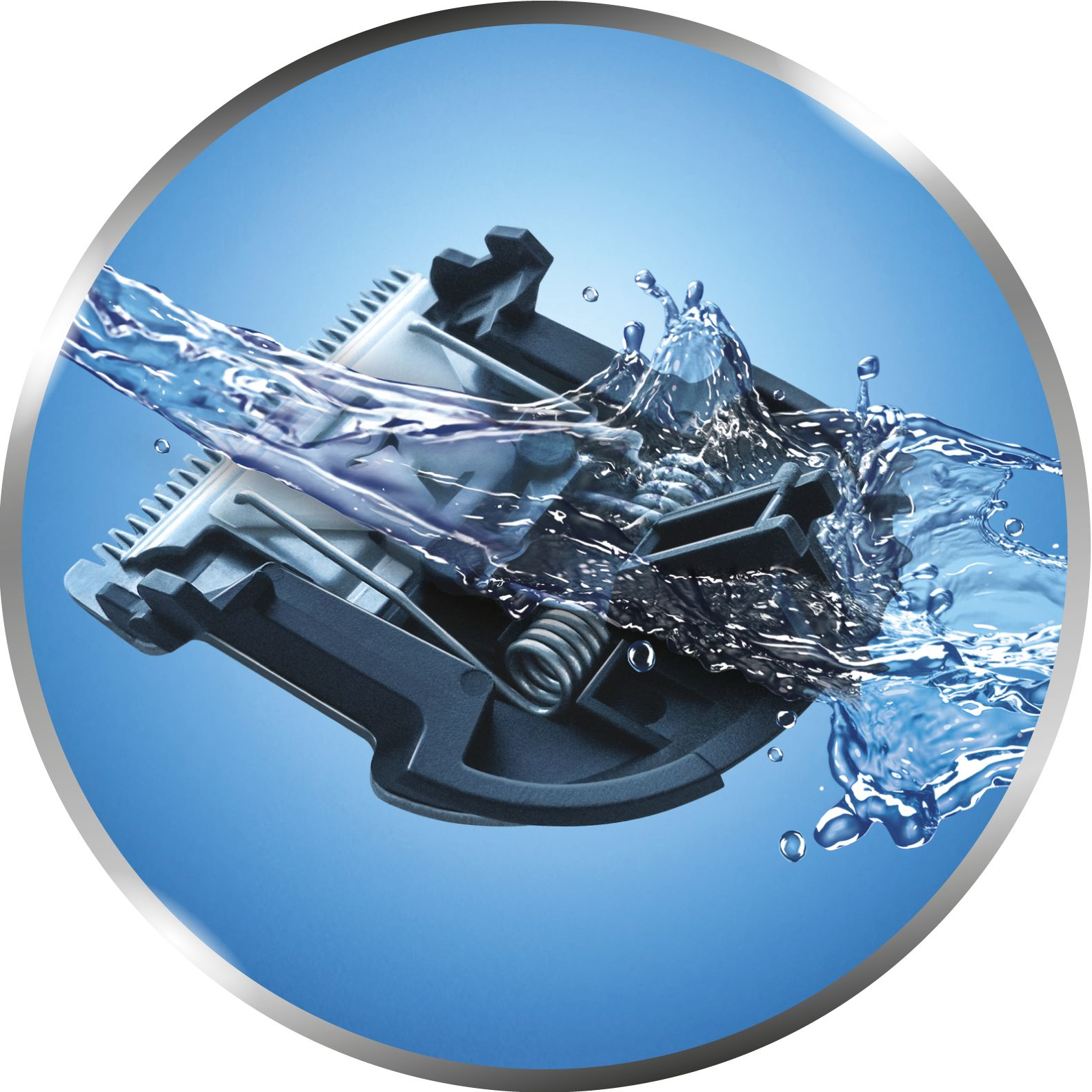 Cortapelos - Philips HC5440/ 80 Cuchillas de acero inoxidable, 24 posiciones de longitud