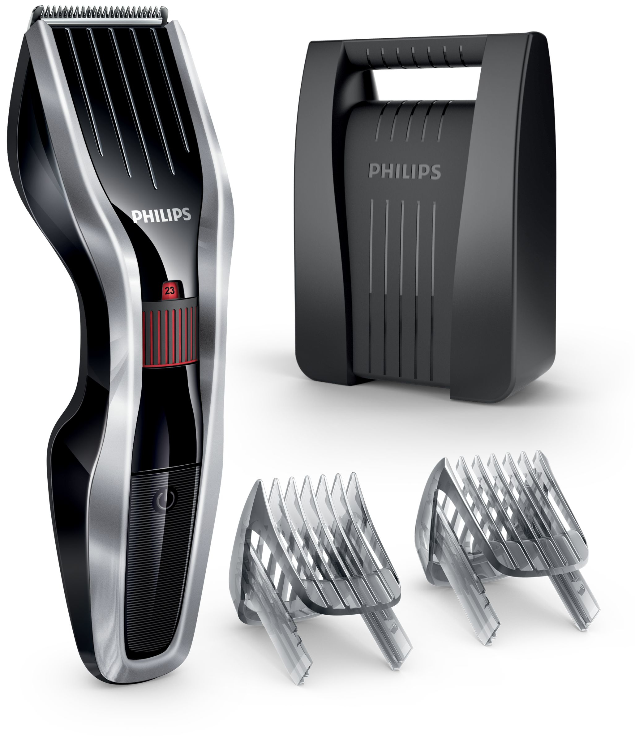 Cortapelos - Philips HC5440/ 80 Cuchillas de acero inoxidable, 24 posiciones de longitud
