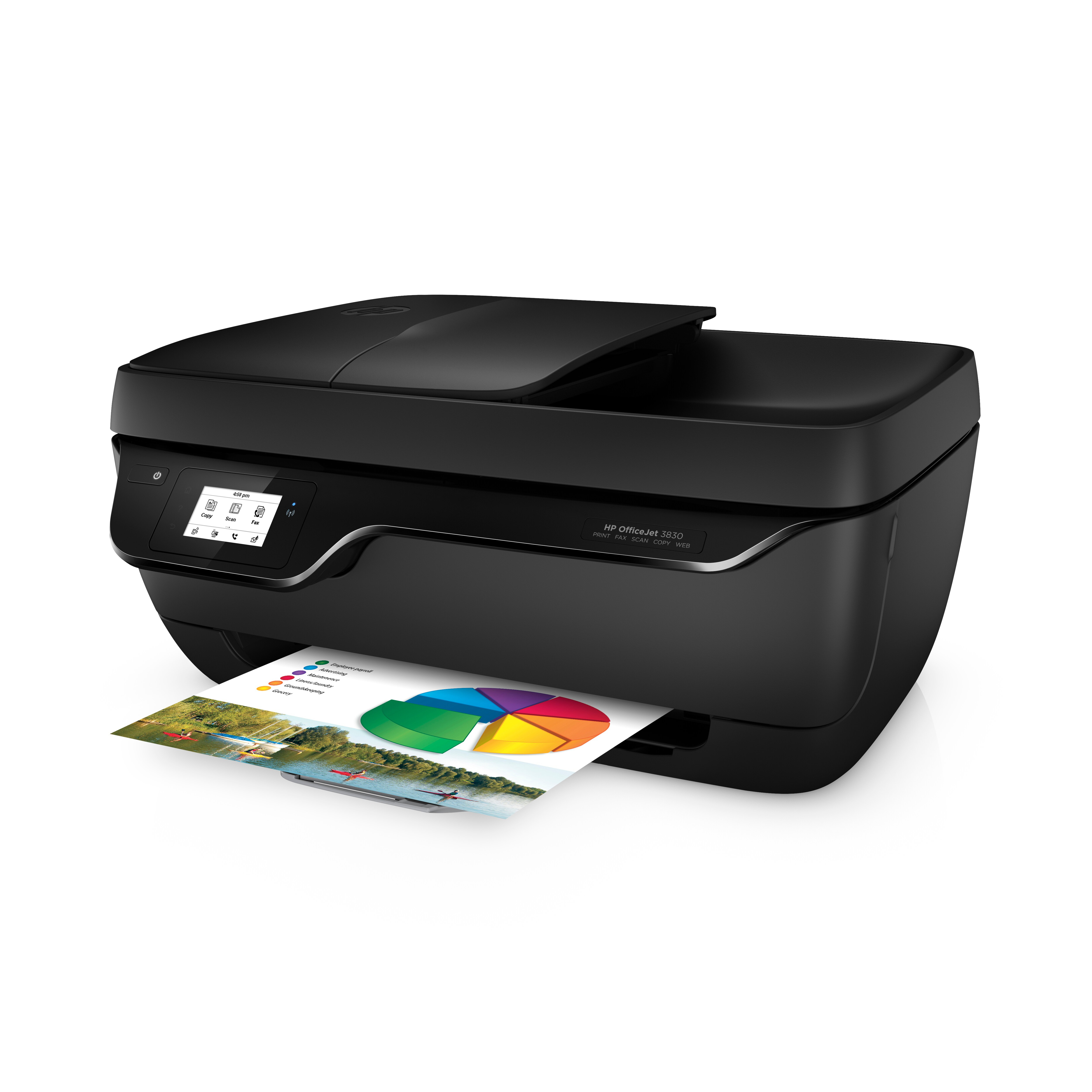 Impresora multifunción tinta - HP OfficeJet 3835, 1200 x 1200 DPI