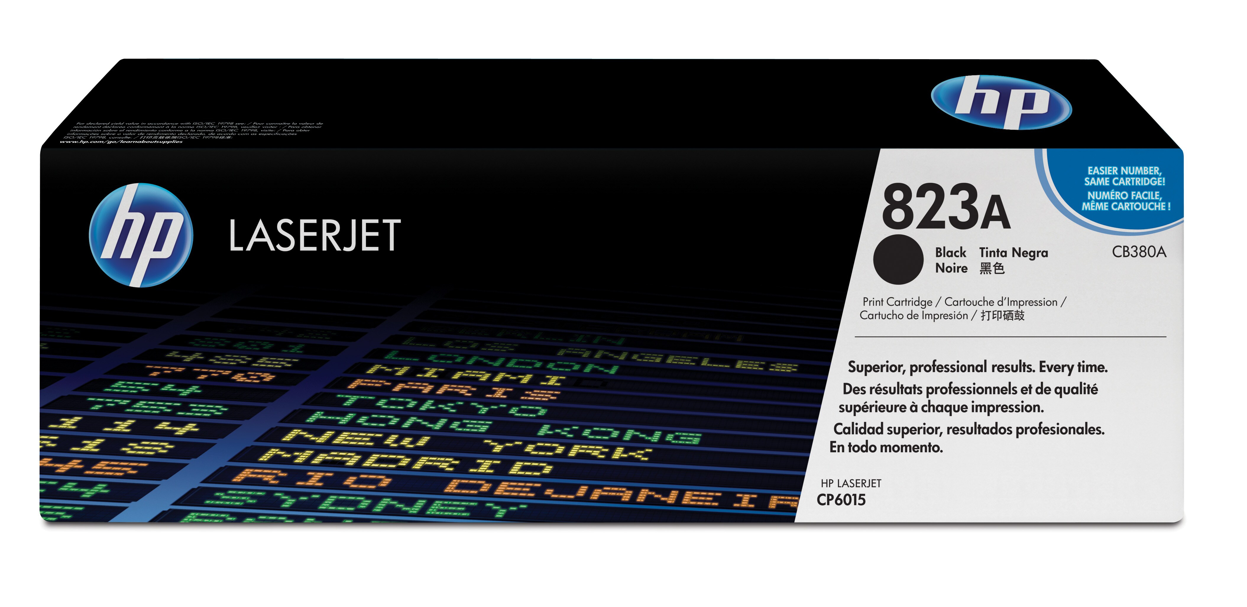 Tóner - HP 823A LaserJet, Negro, CB380A