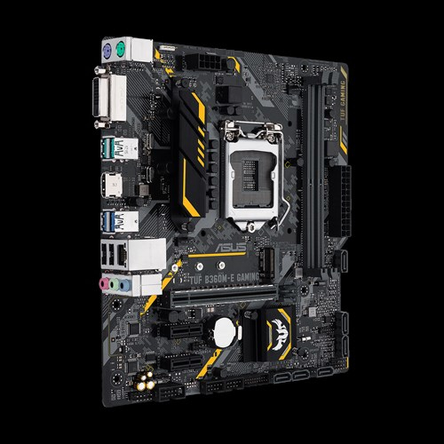 ASUS TUF B360M-E Gaming Schwarz Mainboard