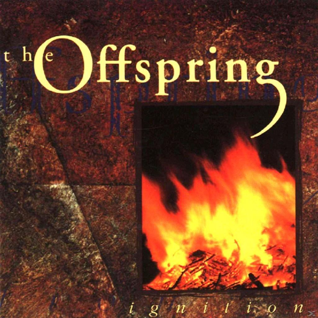 Albumcover von The Offsprings Ignition mit Flammen.