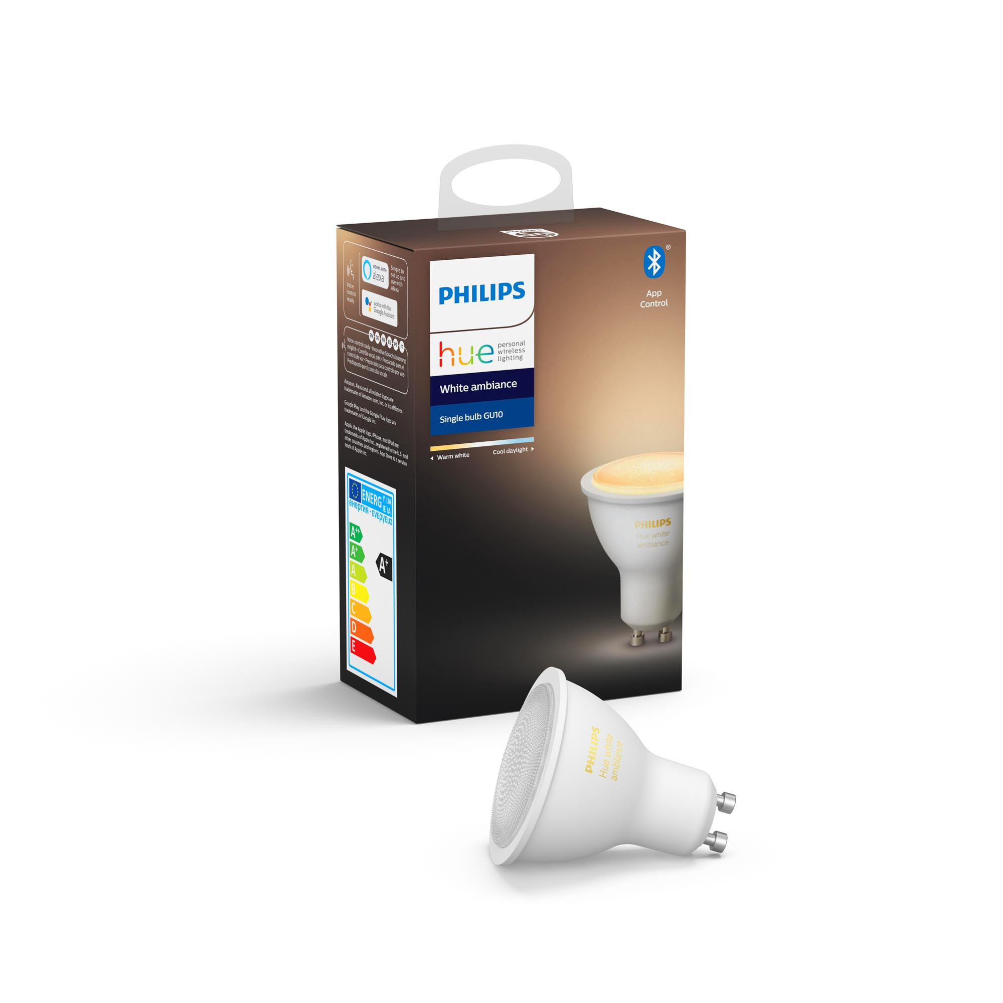PHILIPS Hue Ambiyans Akıllı Spot Ampul  GU10 Bluetooth Özellikli Beyaz