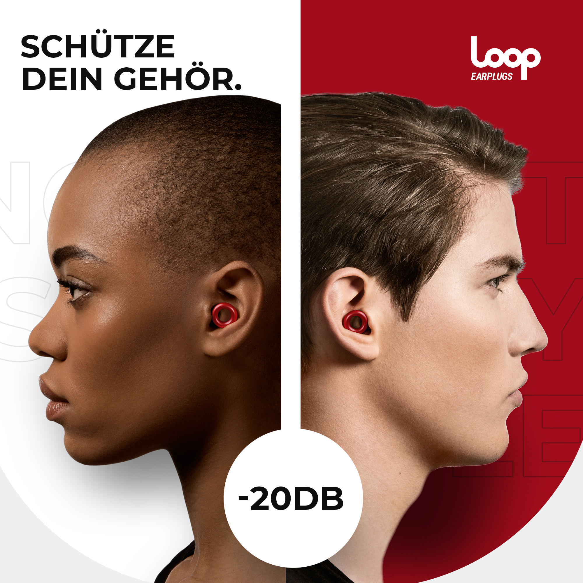 LOOP Earplugs In-Ear 20dB Filter Gehörschutz