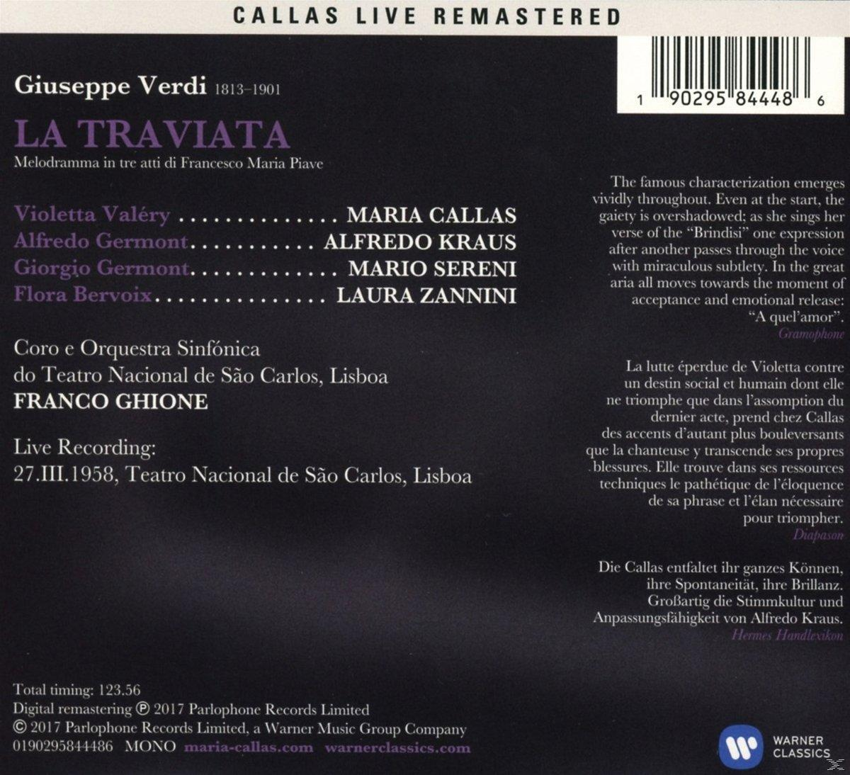 Die Rückseite einer CD mit Text, Musikdetails und Credits.