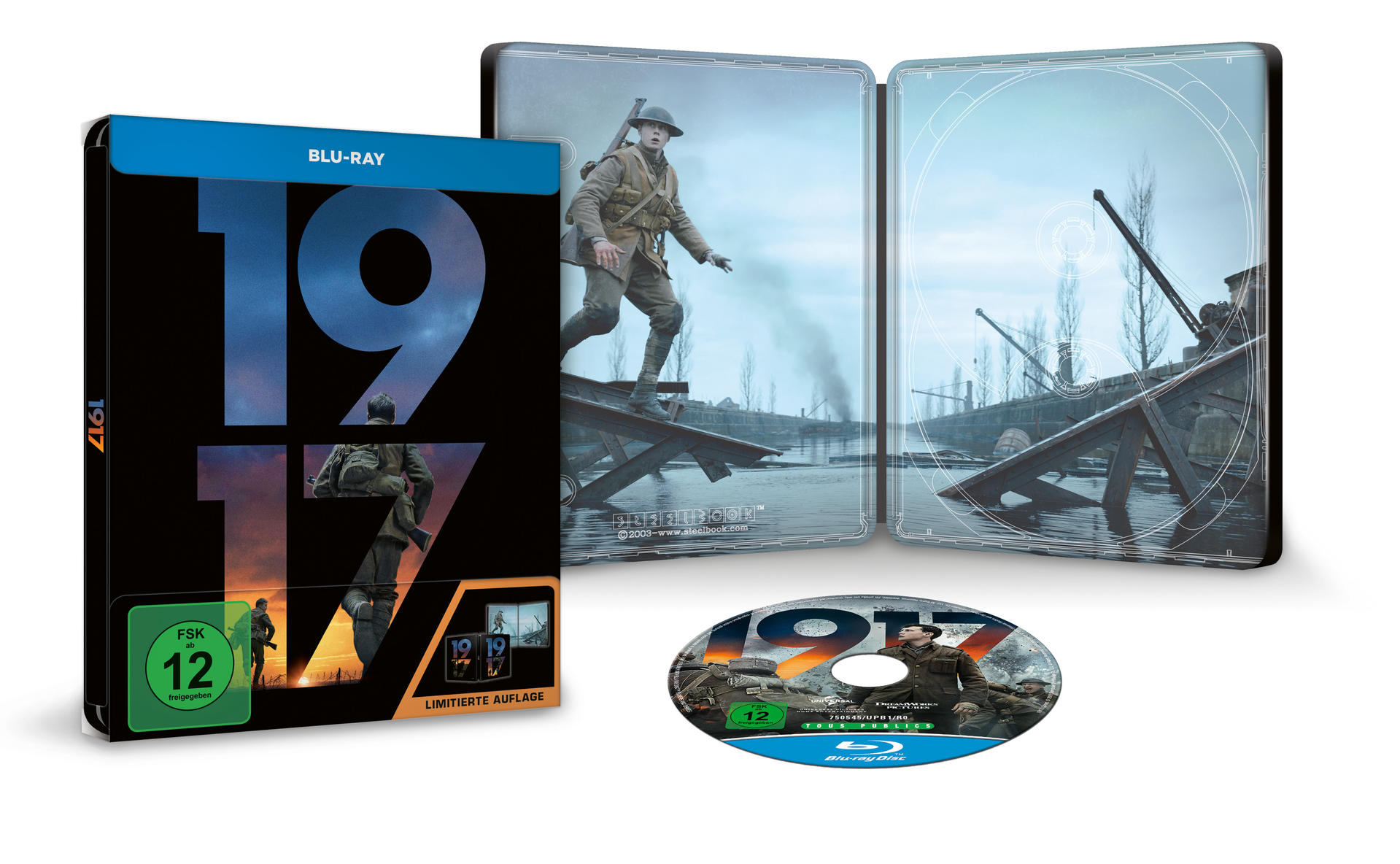 1917 (Exklusives Steelbook) Blu-ray