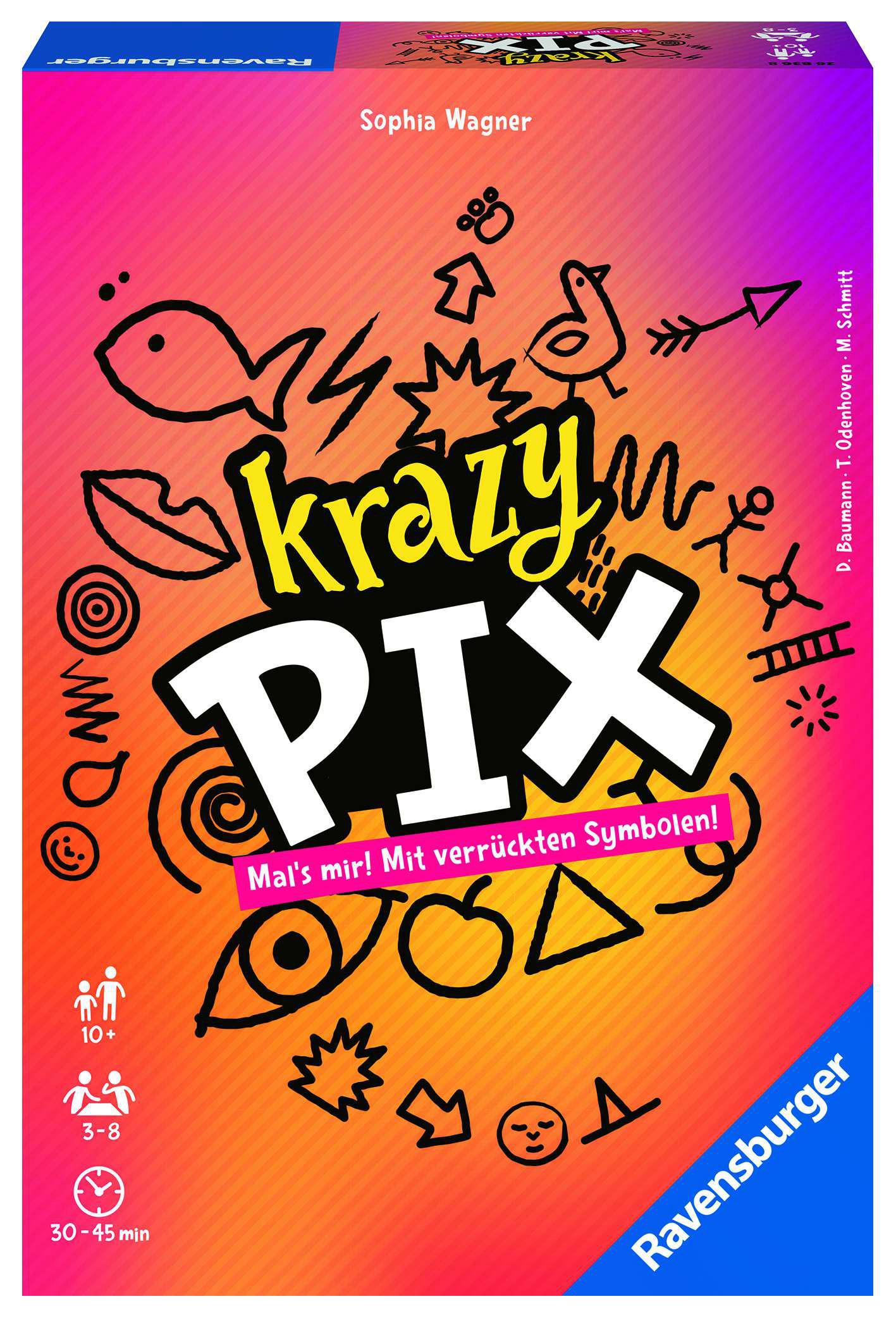 RAVENSBURGER Krazy Pix Gesellschaftsspiel Mehrfarbig