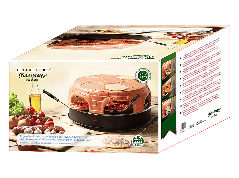 Emerio Pizza Ofen 1500W Pizza-Ofen — Foto 3 von 3