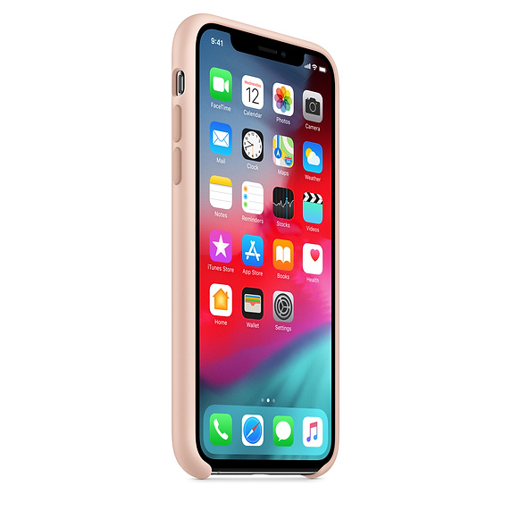 Funda - APPLE funda Silicone Case MW9A2ZM/A, para el iPhone XS, Silicona, Rosa Arena