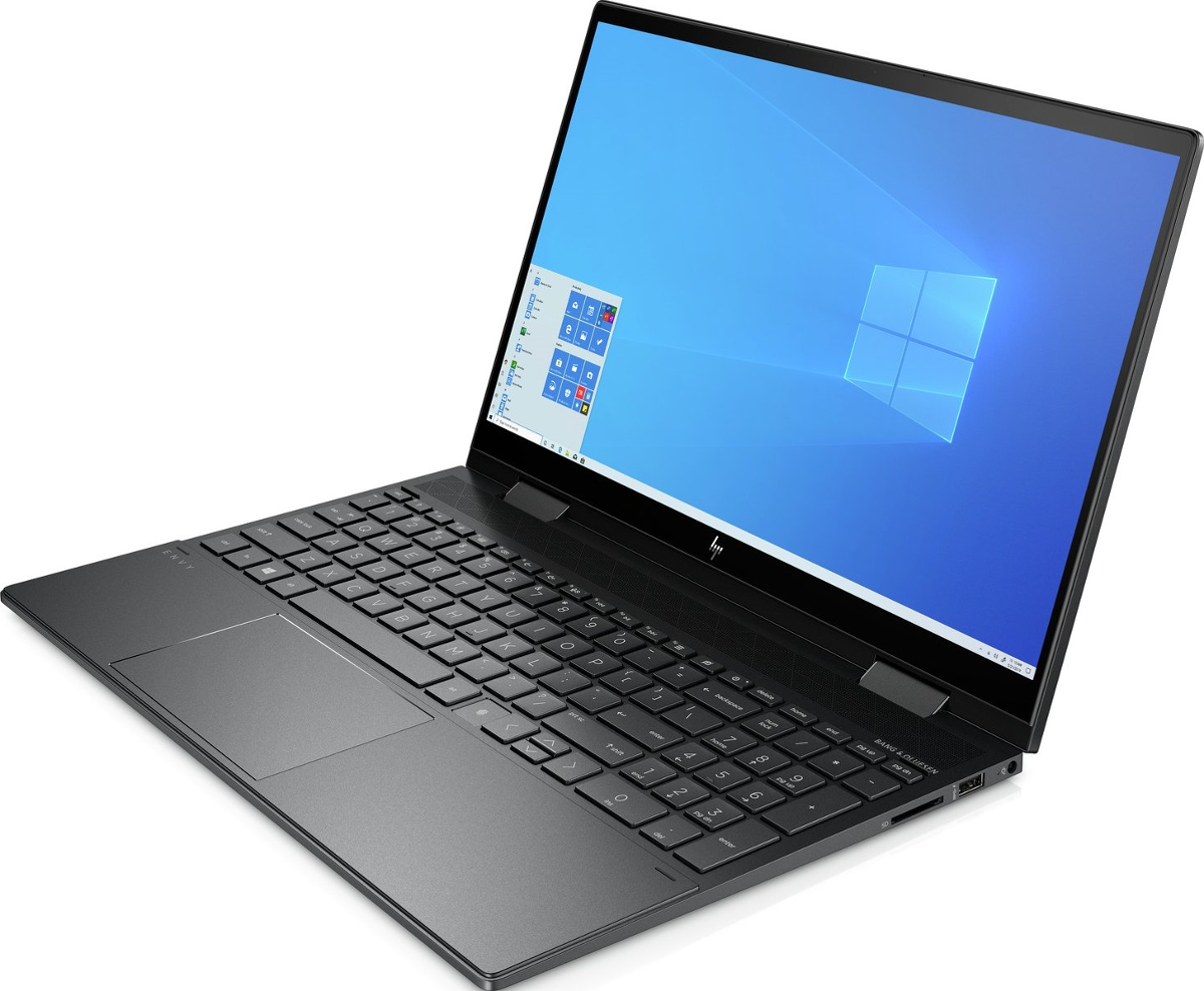 HP ENVY x360 15-ee0844nz - Convertible 2 in 1 Laptop (15.6 ", 512 GB SSD, Nightfall Black)