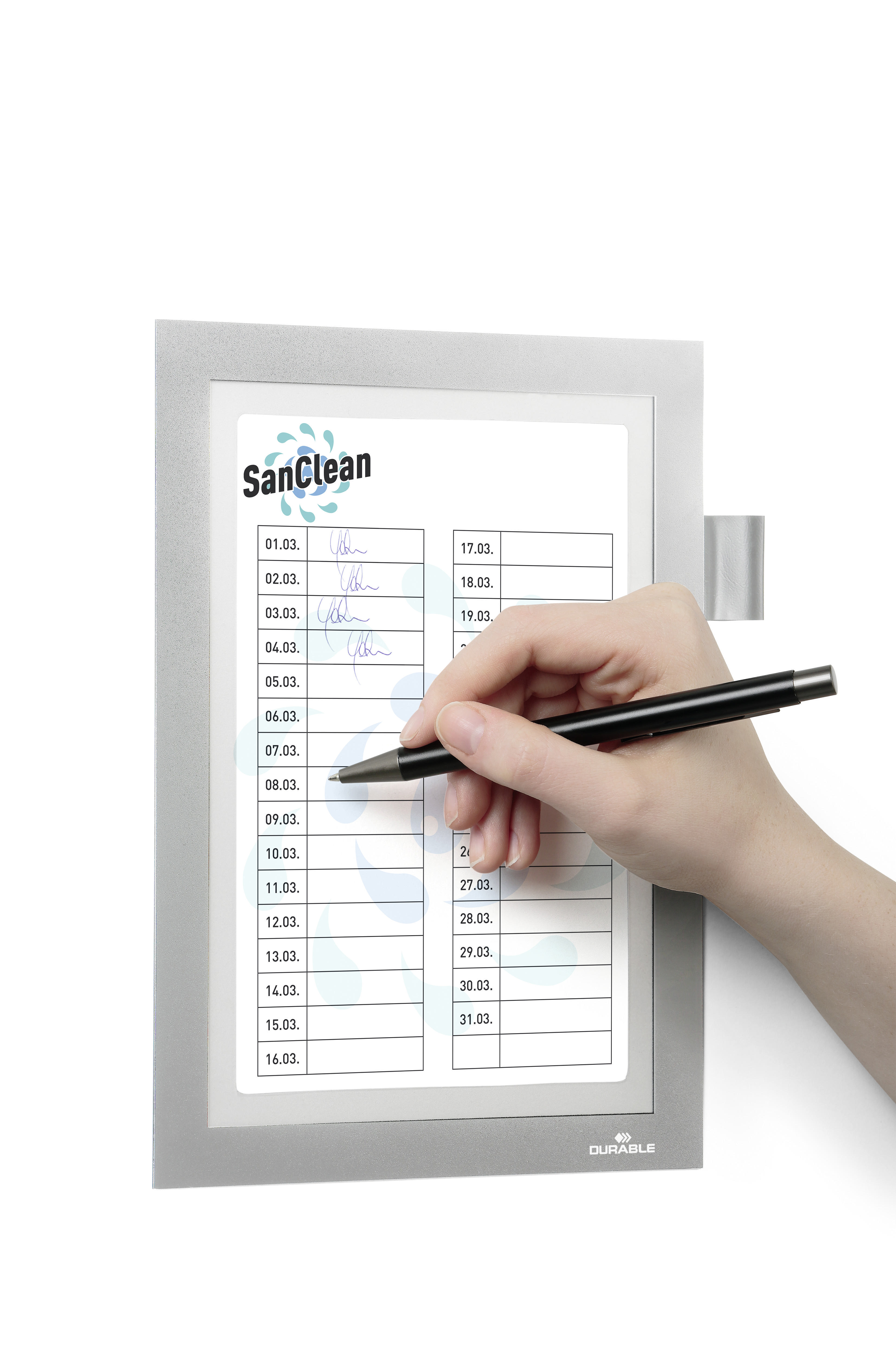 DURABLE DURAFRAME® NOTE A5 Info-Rahmen, Silber