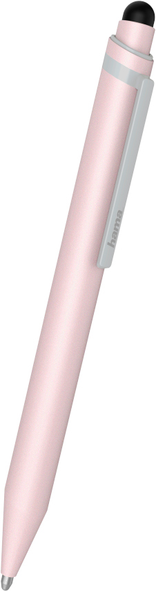 HAMA Stylet 2-en-1 Mini Gris / Rose (182503)