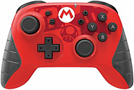 Mando - Hori Super Mario, Para Nintendo Switch, Inalámbrico, Bluetooth, Rojo
