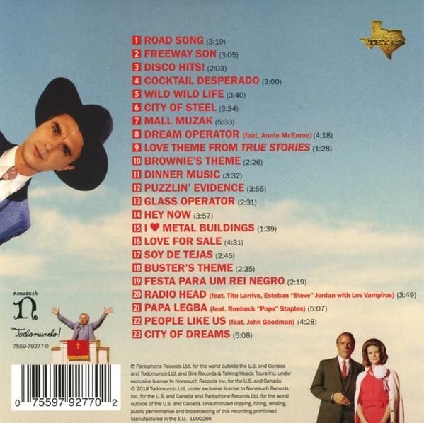 VARIOUS - THE COMPLETE TRUE STORIES SOUNDTRACK/BY DAVID BYRN  - (CD)