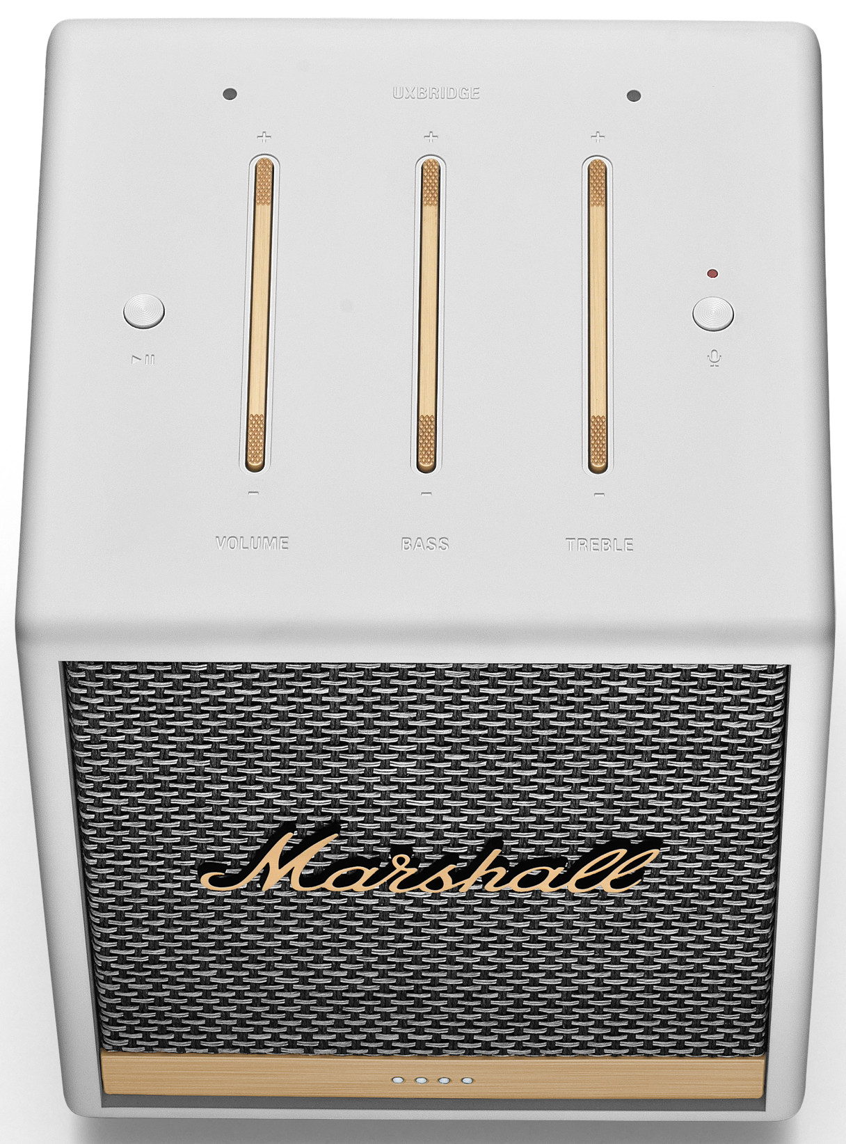 MARSHALL Enceinte sans fil intelligente Uxbridge Voice avec Google Assistant Blanc (188856)