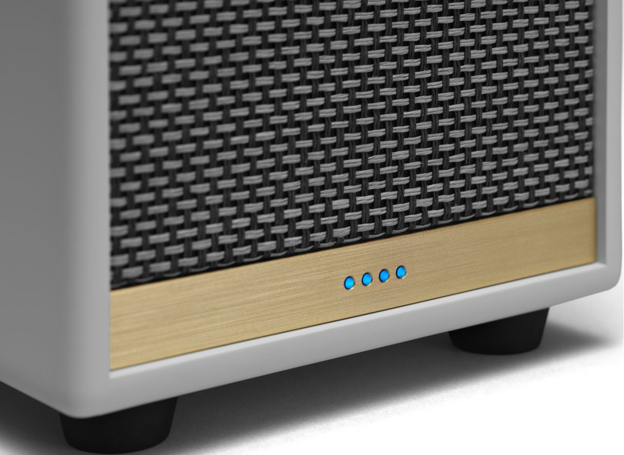 MARSHALL Enceinte sans fil intelligente Uxbridge Voice avec Google Assistant Blanc (188856)