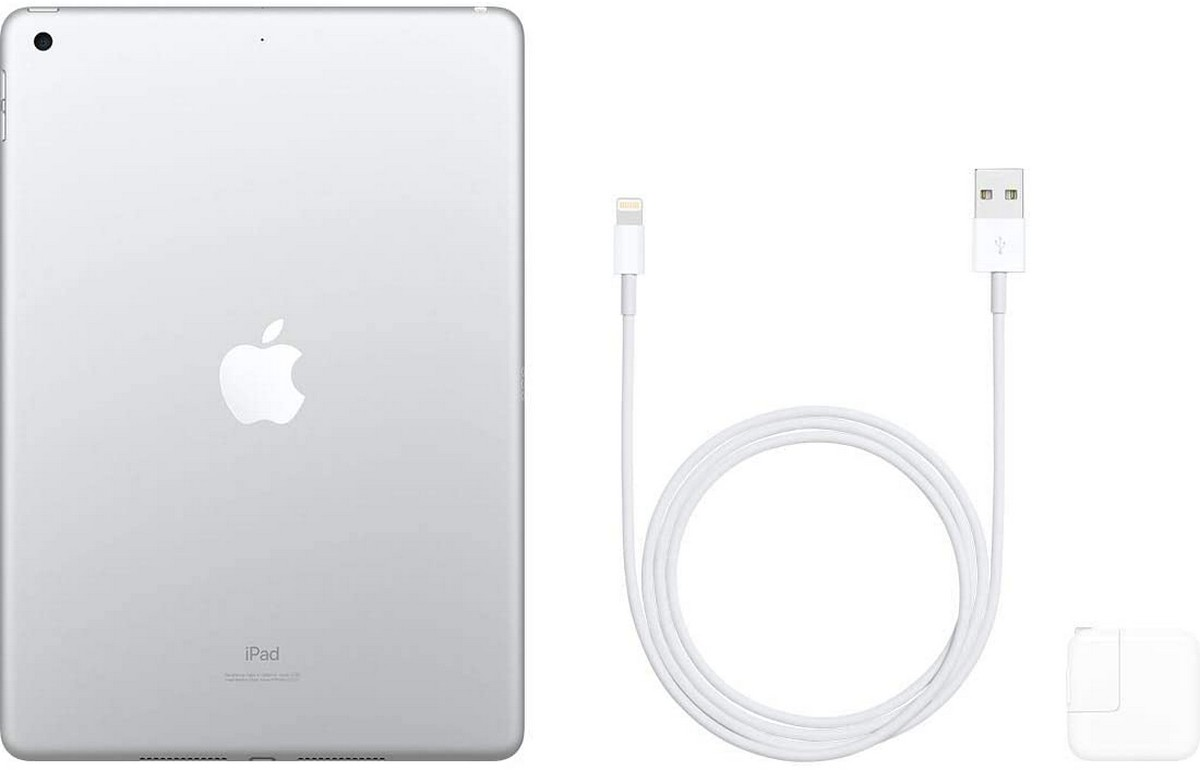Apple iPad (2019 7ª gen), 128 GB, Plata, WiFi, 10.2" Retina, 3 GB RAM, Chip A10 Fusion (64 bits), iPadOS