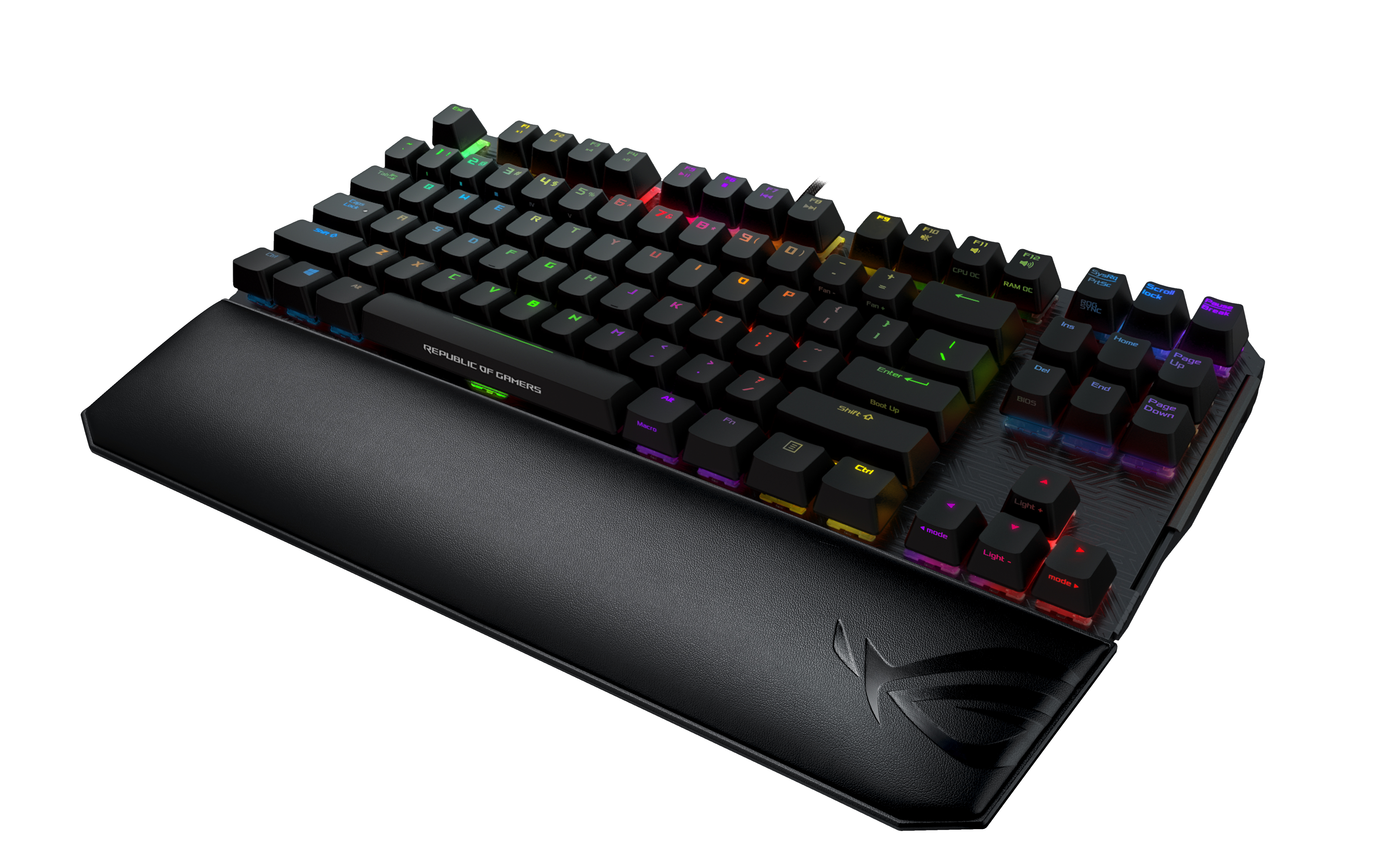 ASUS ROG, Handballenauflage, Mechanisch, Schwarz