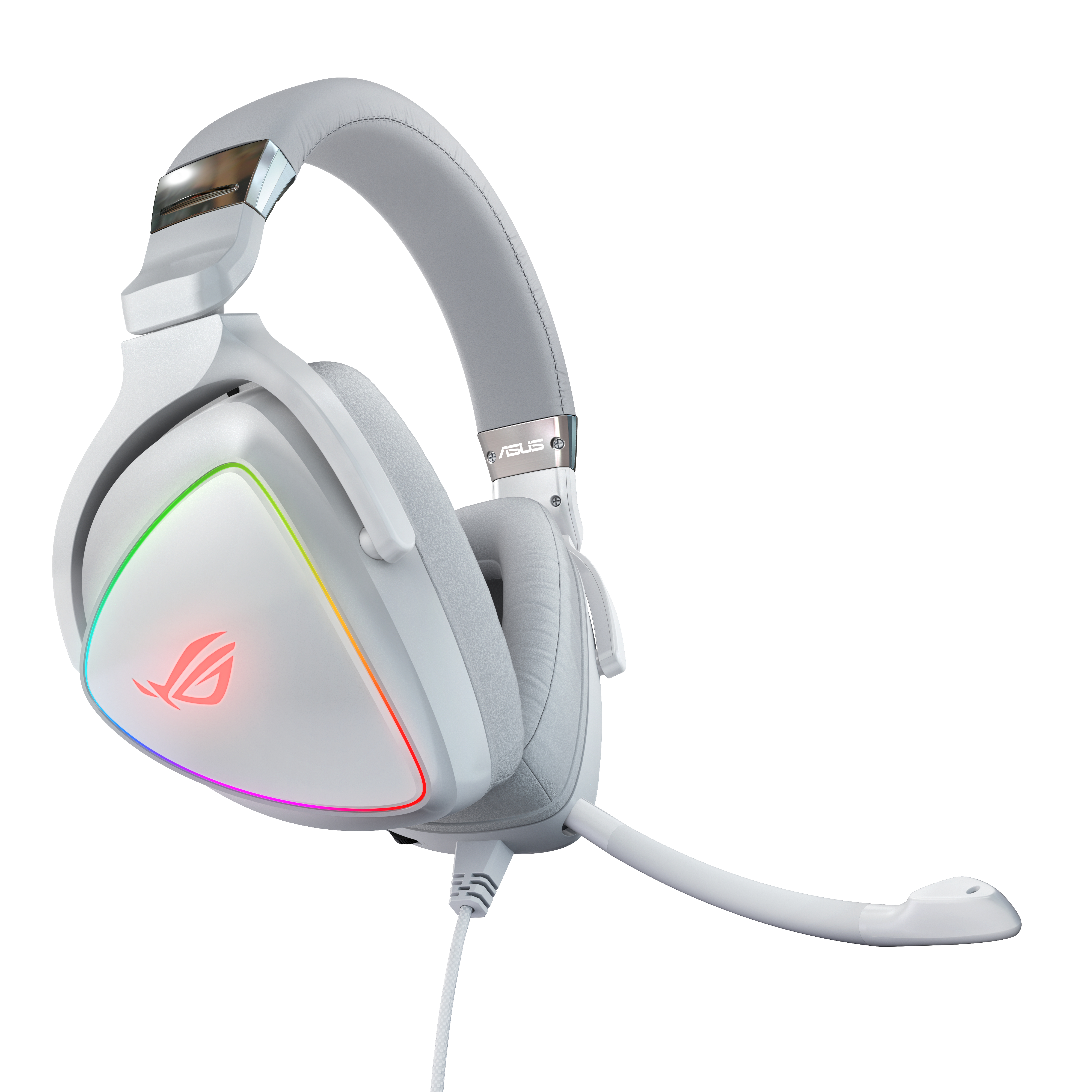 ASUS Rog Delta, Over-ear Gaming Headset weiß