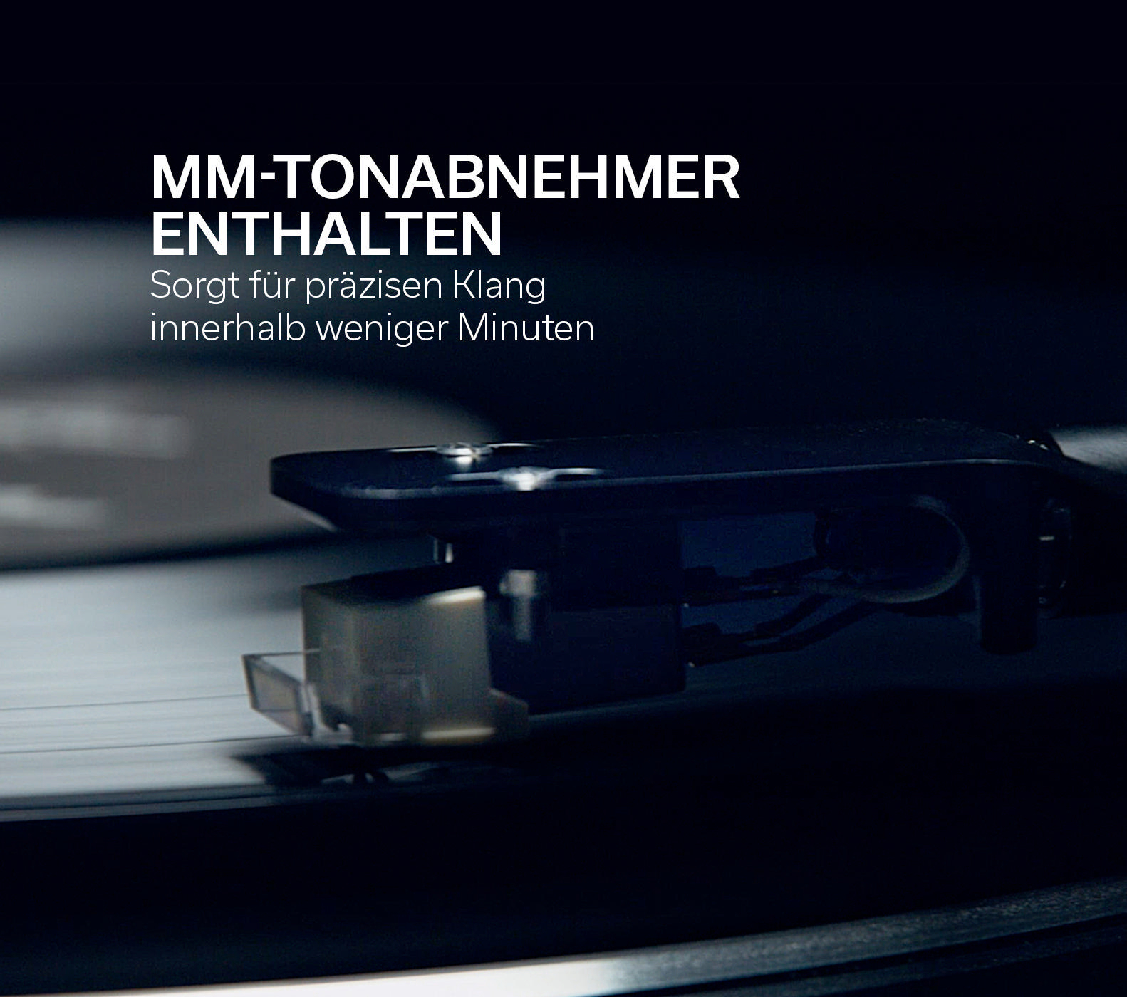 DENON DP-450USB Plattenspieler Schwarz
