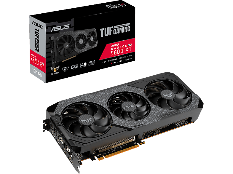 Grafikkarte ASUS Radeon™ RX 5600 XT TUF 3-RX5600XT-T6G-EVO-GAMING ...