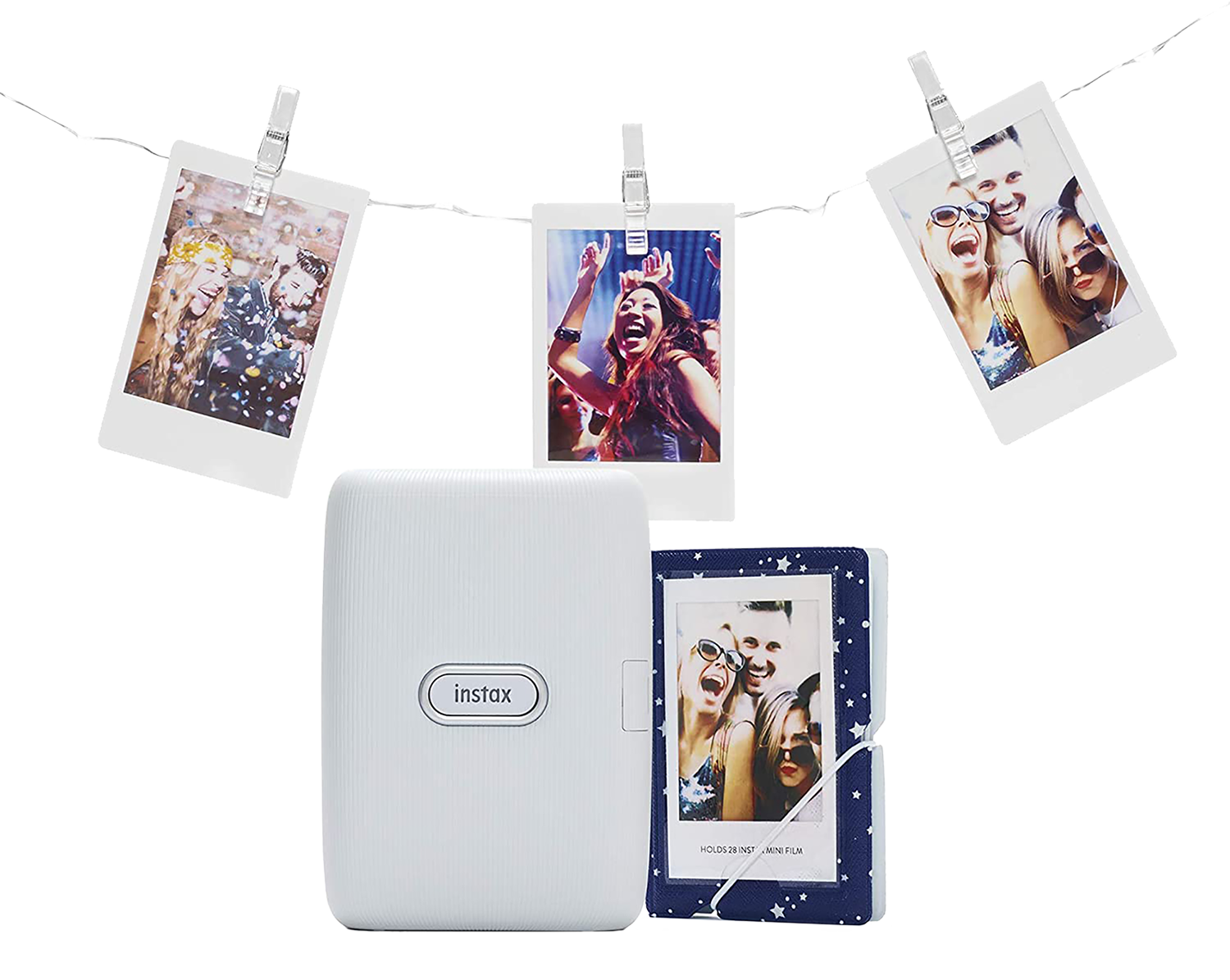 FUJIFILM Instax Link Printer Bundel Wit