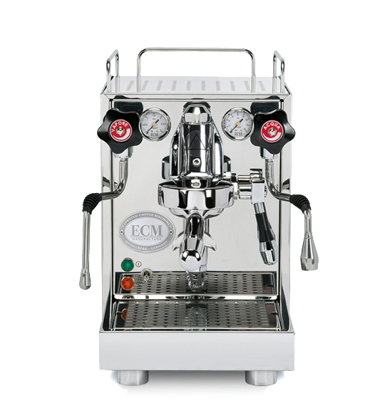 ECM Mechanika V Slim Espressomaschine Silber