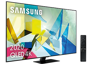 TV QLED 85" - Samsung QE85Q80TATXXC, UHD 4K, 4K UHD, 3840 x 2160 píxeles, 4K, CI +, Negro