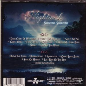 Albumrückseite mit Titelliste, Nachthimmel und Bergen als Hintergrund.
