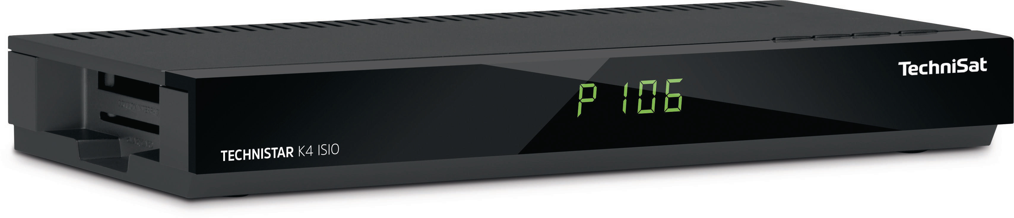 TECHNISAT TECHNISTAR K4 ISIO Kabelreceiver (HDTV, PVR-Funktion, Twin Tuner, DVB-C, DVB-C2, Schwarz)