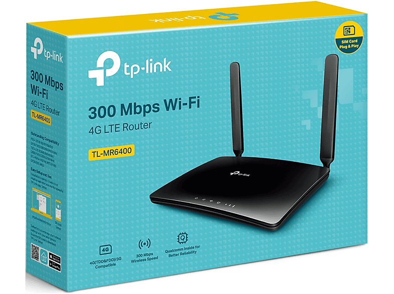 TP-LINK TL-MR6400 4G LTE WLAN-Router; WLAN Router — Foto 3 von 4