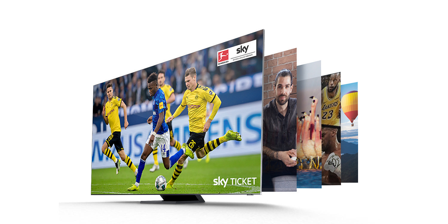 SAMSUNG GQ55Q95T QLED TV (Flat, 55 Zoll / 138 cm, UHD 4K, SMART TV)