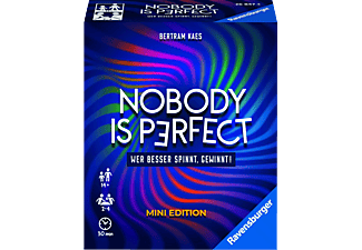 RAVENSBURGER Nobody is perfect Mini Edition Kartenspiel Mehrfarbig