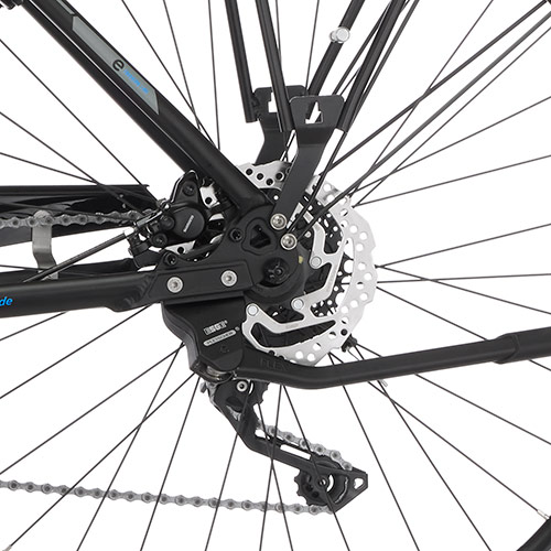 FISCHER ETH 1861-S2 Trekkingrad (Laufradgröße: 28 Zoll, Herren-Rad, 557 Wh, Schwarz matt)