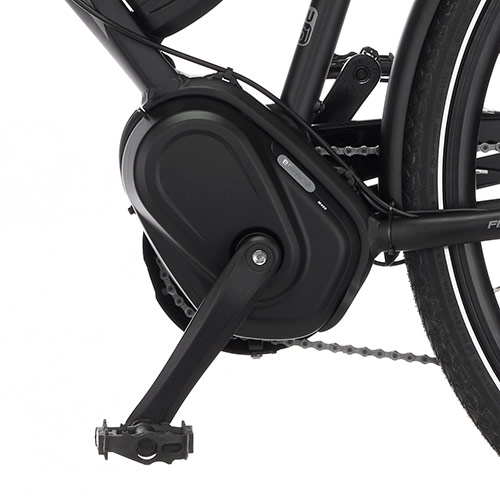 FISCHER ETH 1861-S2 Trekkingrad (Laufradgröße: 28 Zoll, Herren-Rad, 557 Wh, Schwarz matt)