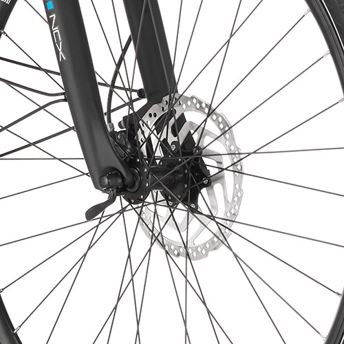 FISCHER ETH 1861-S2 Trekkingrad (Laufradgröße: 28 Zoll, Herren-Rad, 557 Wh, Schwarz matt)