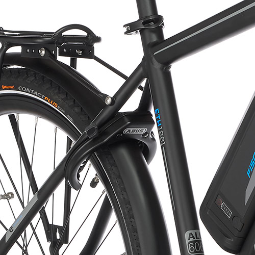 FISCHER ETH 1861-S2 Trekkingrad (Laufradgröße: 28 Zoll, Herren-Rad, 557 Wh, Schwarz matt)