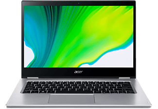 ACER Convertible Spin 3 SP314-54N-59VS Silver, i5-1035G1, 8GB RAM, 512GB SSD, 14 Zoll FHD