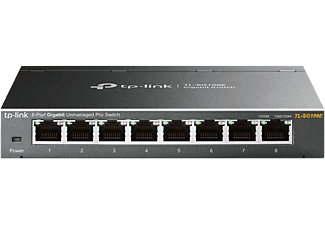 TP-LINK TL-SG108E - Switch (Schwarz)