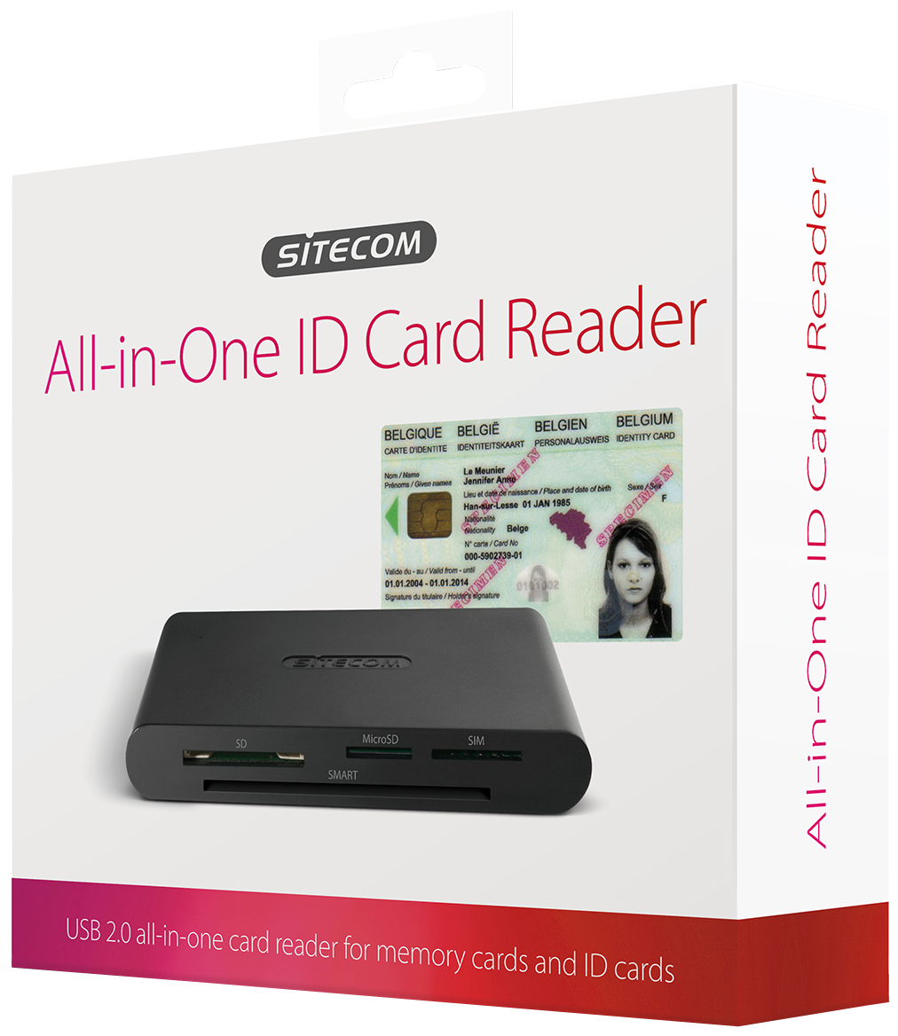 SITECOM ID / SD / microSD / SIM-kaartlezer (MD-065)