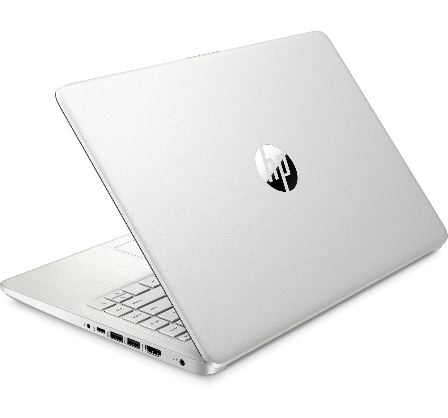 Portátil - HP Laptop 14s-dq1031ns, 14" Full-HD, Intel® Core™ i3-1005G1, 8 GB, 256 GB SSD, FreeDOS, Plata