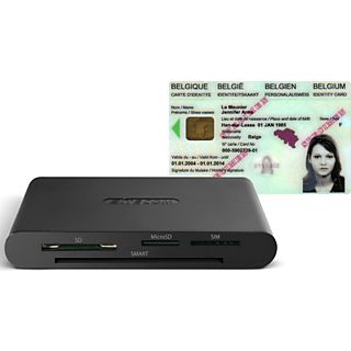 SITECOM Lecteur de cartes ID / SD / microSD / SIM (MD-065)