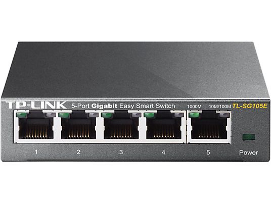 TP-LINK TL-SG105E - Switch (Schwarz)