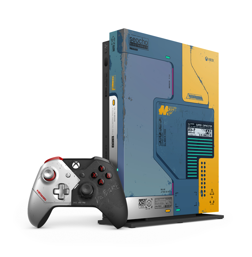 MICROSOFT Xbox One X 1TB – Cyberpunk 2077 Limited Edition